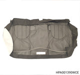 HPA001390WCE - Rover 75 Tourer - Cover assembly-rear seat folding bench cushion - leather., Ash/Light Smokestone piping.