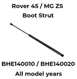 Rover 45 / MG ZS Hatchback Tailgate Strut - BHE140010 / BHE140020 - All model years