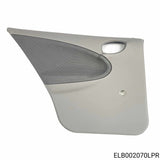ELB002070LPR - Rover R3 - 5 Door Casing assembly-rear door - LH, Light Smokestone, Geo Inserts