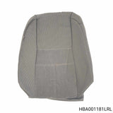 HBA001181LRL - Rover 45 5DR - Cover assembly-front seat squab - Black, RH, Tuscany & Geo With side airbag