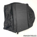 HMA004780LEQ - MG ZR - Cover assembly-rear seat large split squab - Grey Axis cloth/Black With headrest