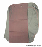 HMA003910CVM - Rover Streetwise - Cover assembly-rear seat small split squab - Grenadine Sebring, Half leather
