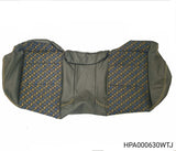 HPA000630WTJ - MG ZS 4DR - Cover assembly-rear seat fixed bench cushion - Blue/Yellow Matrix