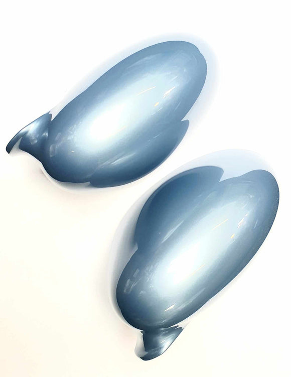 CRC100420JEL & CRC100430JEL Wedgewood blue Bullet-mirror covers [Clearance]