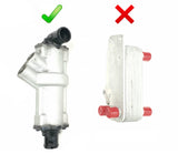 Rover 45 V6 / ZS180 & early Rover 75 / MG ZT KV6 Oil Cooler Hoses - PBH101790 / PBH101800