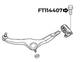 Rover 75 / MG ZT Front Lower Arm Bush to Subframe Bolt - FT114407 - Genuine MG Rover