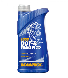 Mannol Brake and Clutch Fluid - DOT 4 SIJ000020 - 500ml