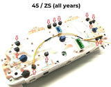 LLB286 Bulb for Rover 25 45 MG ZR ZS F TF Speedo / Instrument Cluster / Clock / Heater Controls