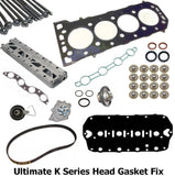 *Ultimate K Series Head Gasket Fix - 6 Layer N Series MLS Gasket, High Tension Head Bolts and Revised Oil Rail. Equiv to ZUA000530 / LVB90025A
