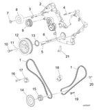 MG ZT260 / Rover 75 V8 Auxiliary Belt Idler Pulley (Smooth) PQR000280