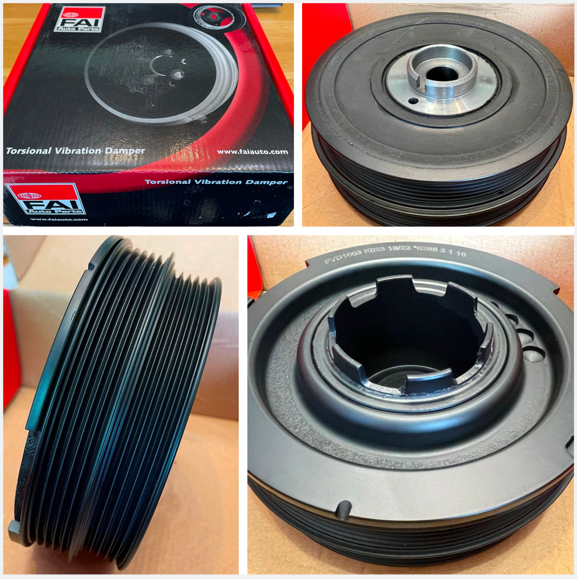 Crankshaft pulley deals