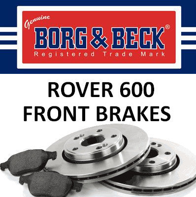 Rover 600 Front Brakes - All Models - SDB090836SLP / SDB100670SLP / SFP100210EVA / SFP100140EVA