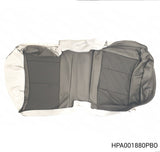 HPA001880PBO - Rover Streetwise - Cover assembly-rear seat fixed bench cushion - Black Monaco, Puma sides