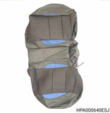 HPA000640WSJ - MG ZS - Cover assembly-rear seat fixed bench cushion - Yellow, Ash Blue, Monaco, Blue leather inserts