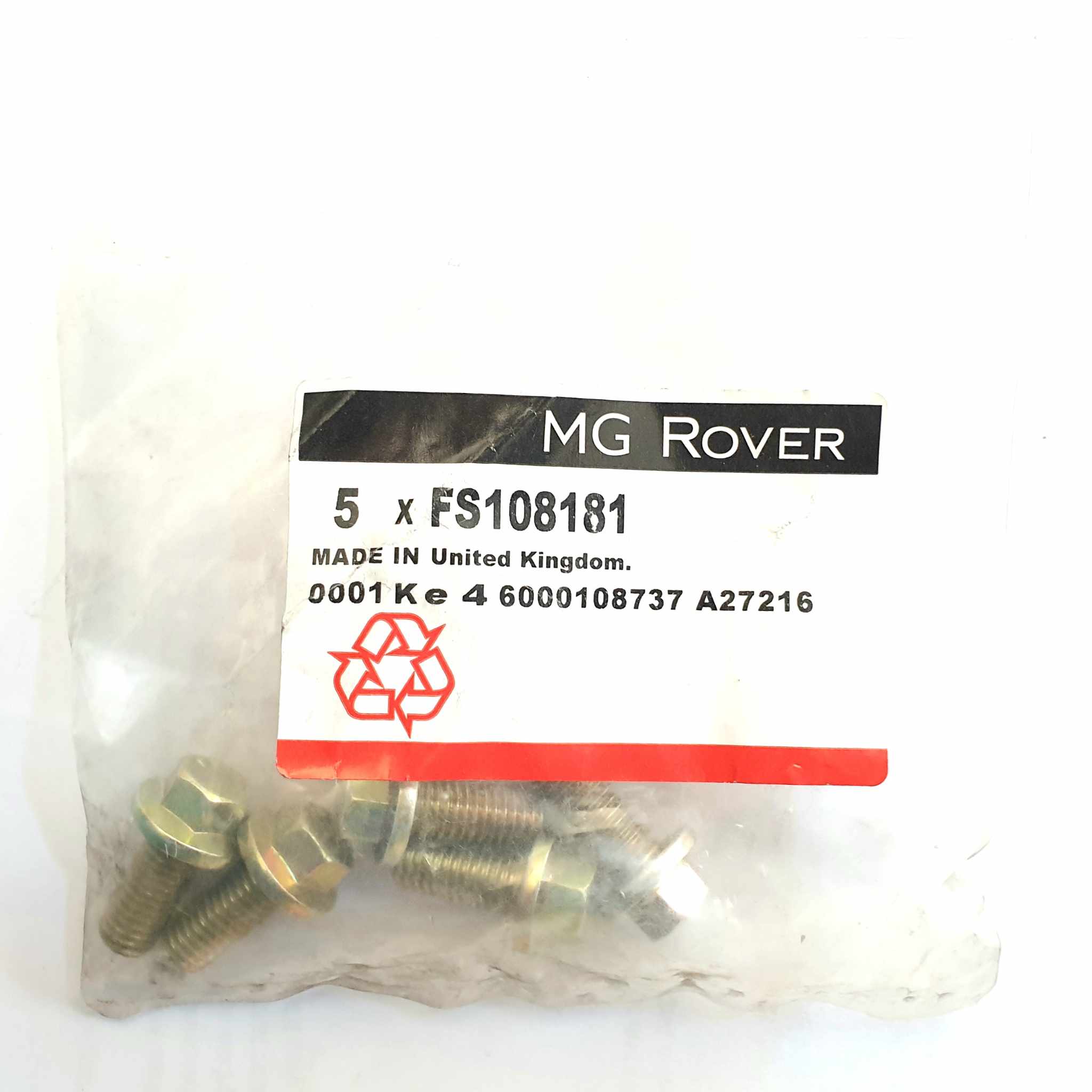 Bolt - Flanged M8x18 (Multiple Applications) Rover 200/400/600/45 