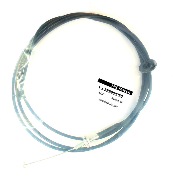 MGF / MG TF (RHD) Throttle / Accelerator Cable - SBB000280