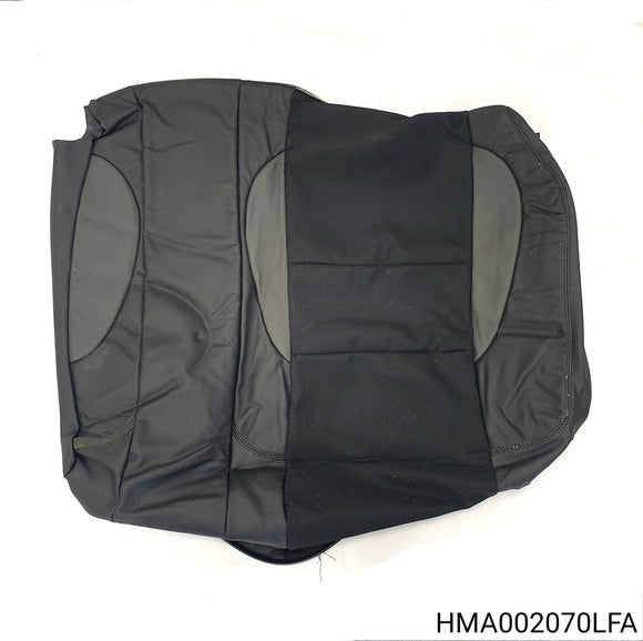 HMA002070LFA - MG ZS 4DR - Cover assembly-rear seat large split squab - Black, With Grey Thread and Inserts Monaco OR Without headrest