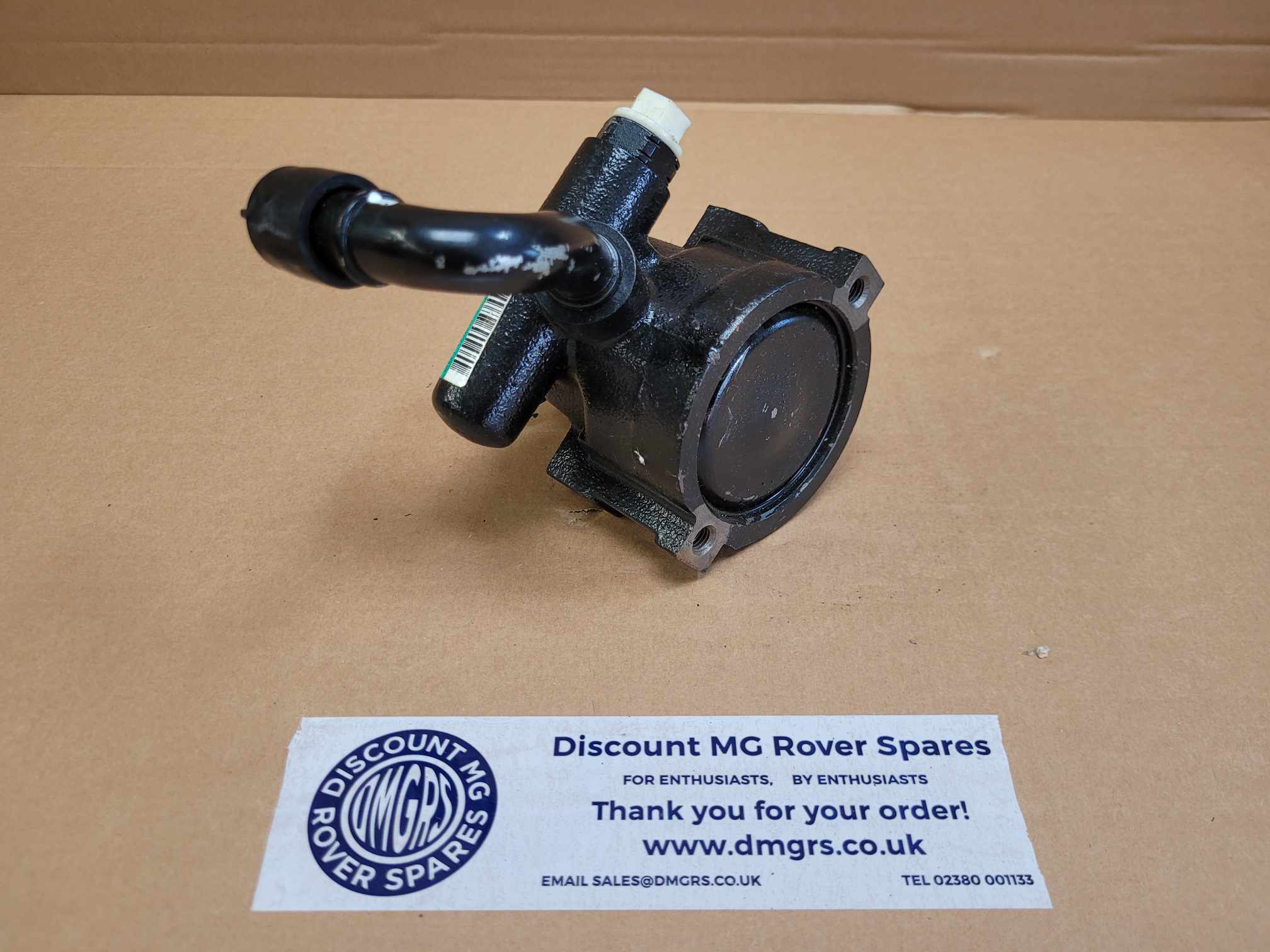 MG ZS180 KV6 Power Steering Pump (Press Fit Pipes) - QVB000370
