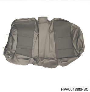 HPA001880PBO - Rover Streetwise - Cover assembly-rear seat fixed bench cushion - Black Monaco, Puma sides