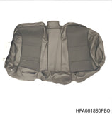 HPA001880PBO - Rover Streetwise - Cover assembly-rear seat fixed bench cushion - Black Monaco, Puma sides