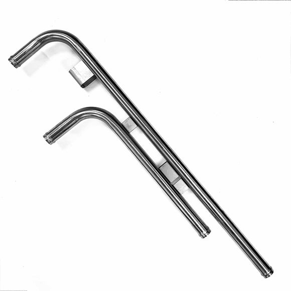 Rover 75 / MG ZT  V6 KV6 Stainless Oil Cooler Rail Pipe Assembly - PFV000090SS - inc ZT190