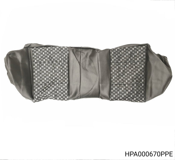 HPA000670PPE - MG ZR - Cover assembly-rear seat fixed bench cushion - Neutral Matrix cloth/Black