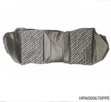 HPA000670PPE - MG ZR - Cover assembly-rear seat fixed bench cushion - Neutral Matrix cloth/Black