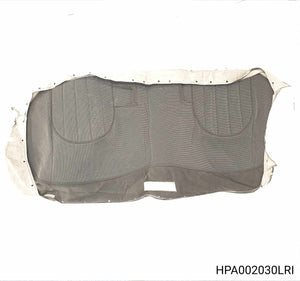HPA002030LRI - Rover 75 Saloon - Cover assembly-rear seat fixed bench cushion - Black, Axis and Tuscany, with piping, Connoisseur