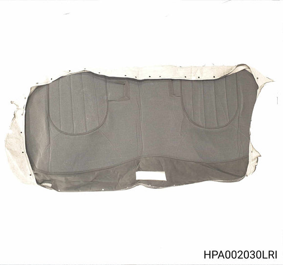 HPA002030LRI - Rover 75 Saloon - Cover assembly-rear seat fixed bench cushion - Black, Axis and Tuscany, with piping, Connoisseur