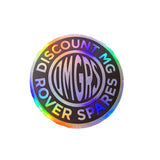 DMGRS Logo Car Sticker [10th Anniversary Holographic]