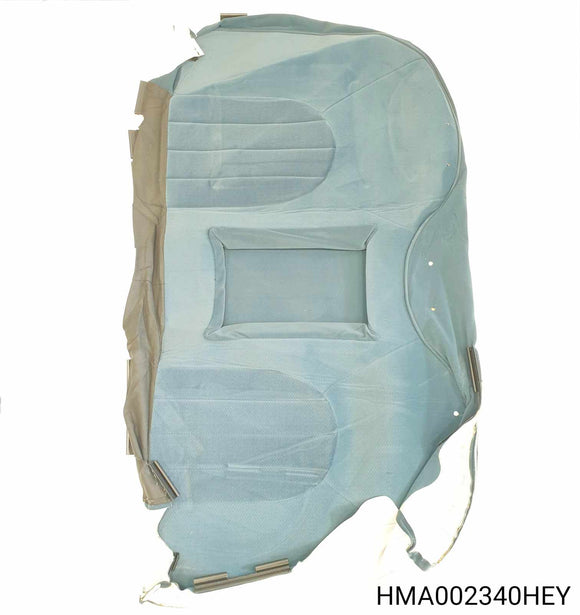 HMA002340HEY Rover 75 Seat Cover Cover assembly-rear seat fixed bench squab - with armrest, Cloth Deep Sea Green/Deep Sea Green Piping, speckle