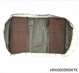 HPA000590WTK - MG ZT - Cover assembly-rear seat fixed bench cushion - Red, Green, Matrix & Black