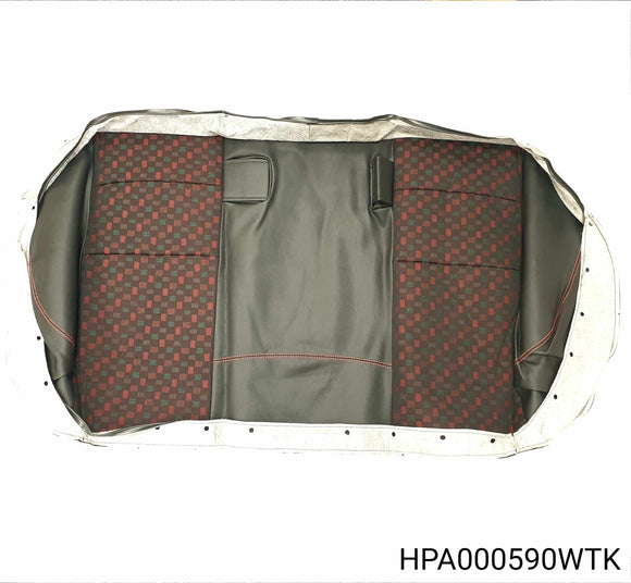 HPA000590WTK - MG ZT - Cover assembly-rear seat fixed bench cushion - Red, Green, Matrix & Black