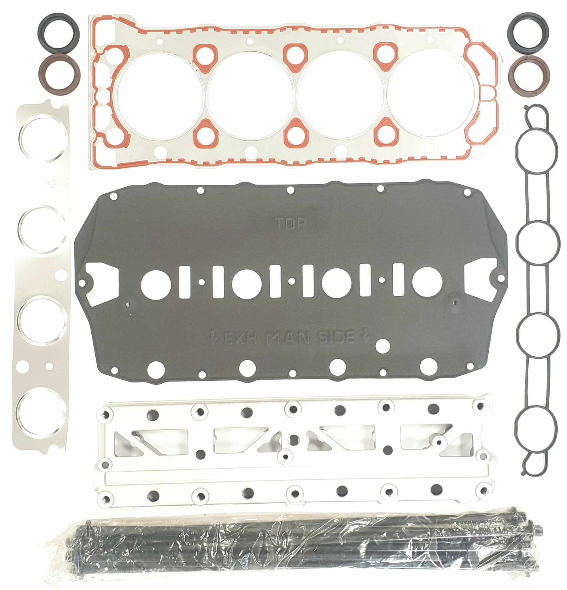 Kubota D1305 Cylinder Head with cover holes, 1G700-03043