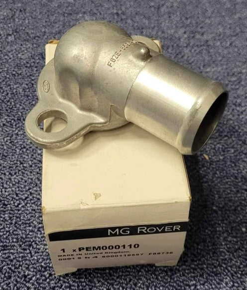 Rover 75 V8 / MG ZT260 Coolant Outlet Elbow PEM000110 - Genuine MG Rover