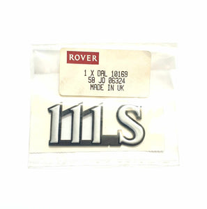 Rover 100 / Metro 111S Badge - DAL10169 - Genuine Rover