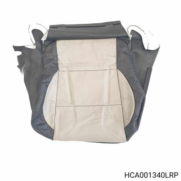 HCA001340LRP - Rover 75/MG ZT - Cover assembly-front seat cushion - RH, CONTEMPORARY, Sports Leather, Smokestone/Black
