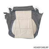 HCA001340LRP - Rover 75/MG ZT - Cover assembly-front seat cushion - RH, CONTEMPORARY, Sports Leather, Smokestone/Black