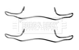 Rover 75 / MG ZT Front Brake Pad Mounting Kit / Return Spring Kit (models with 284mm Discs) - SEV100070