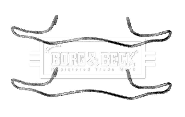 ru_springページ Rover 75 / MG ZT Front Brake Pad Mounting Kit / Return Spring Kit
