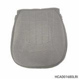 HCA001680LRI - Rover 75 - Cover assembly-front seat cushion - Black, RH, Axis and Tuscany, without piping, CLASSIC