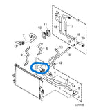 PCH119280 - Coolant Hose - Oil Cooler KV6 Rover 75/MG ZT