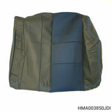 HMA003850JDI - Rover Streetwise - Cover assembly-rear seat large split squab - Half leather, Blue Sebring