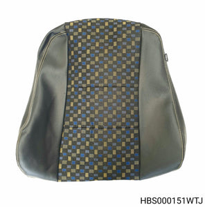 HBS000151WTJ - MG ZS - Kit-squab cover - LH, Blue/Yellow Matrix