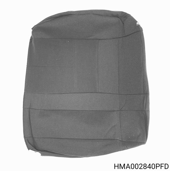 HMA002840PFD - Rover 45 - Cover assembly-rear seat large split squab - cloth, Puma Black