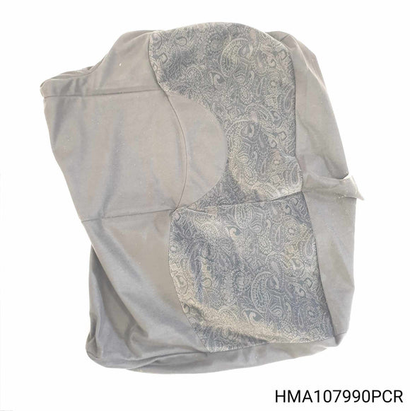 HMA107990PCR - Rover 25 - Cover assembly-rear seat large split squab - Ash Grey, cloth, Kashmir and Stratos borders