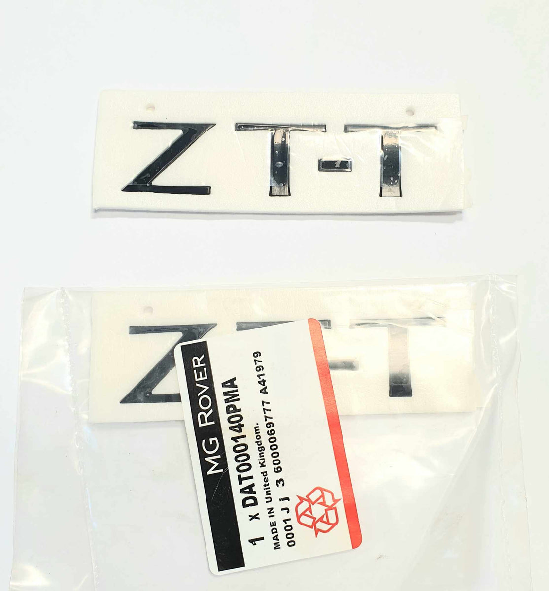 MG ZT-T Rear Badge - Black - DAT000140PMA - Genuine MG Rover – Discount ...