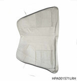 HPA001571LRH - Rover 45 - Cover assembly-rear seat folding bench cushion - Smokestone, Green Tuscany cloth, Astoria