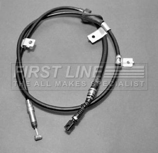 Rover 45 / MG ZS Handbrake Cables - SPB100720 / SPB100730 (Rear Brake Discs Only) - OEM-Q