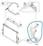 PCH000490 - Bottom coolant hose -  Rover 75/MG ZT 1800cc